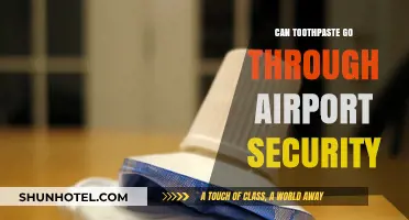 Travelers' Guide: Toothpaste and Airport Security