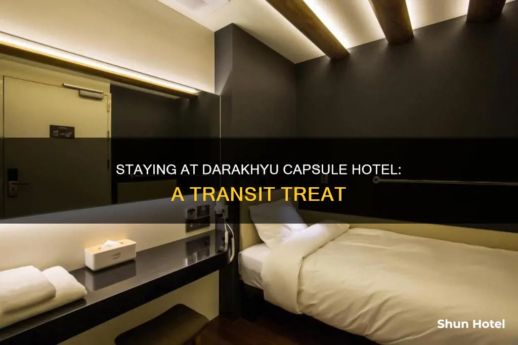 can transit passenger stay at darakhyu capsule hotel incheon airport