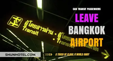 Bangkok Airport: Can Transit Passengers Leave?