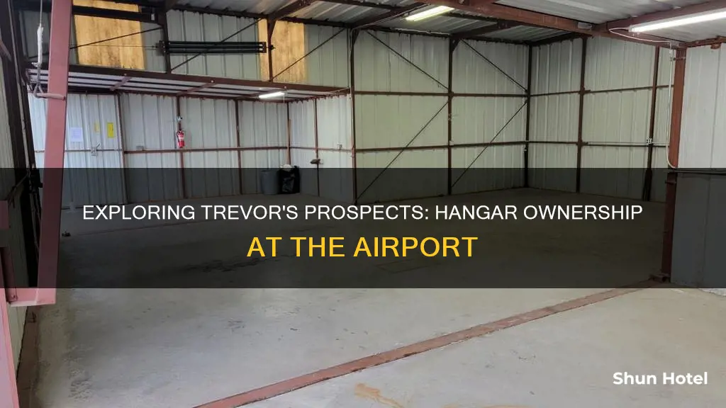 can trevor buy a hangar at the airport