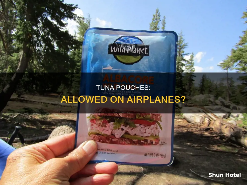 can tuna pouches go through airport security