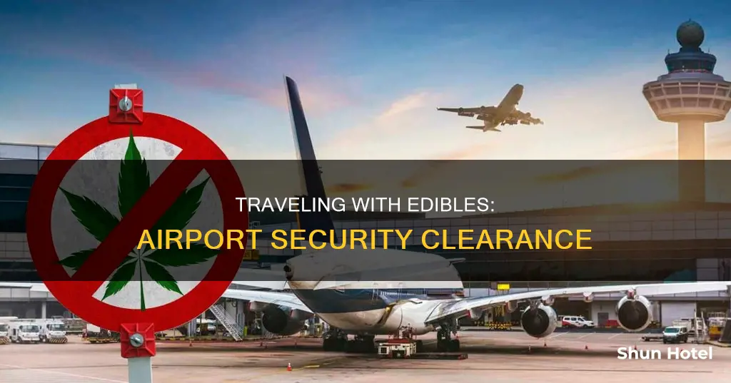 can u bring edibles through airport security