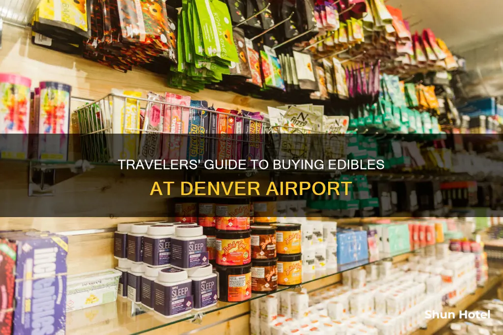 can u buy edibles at denver airport