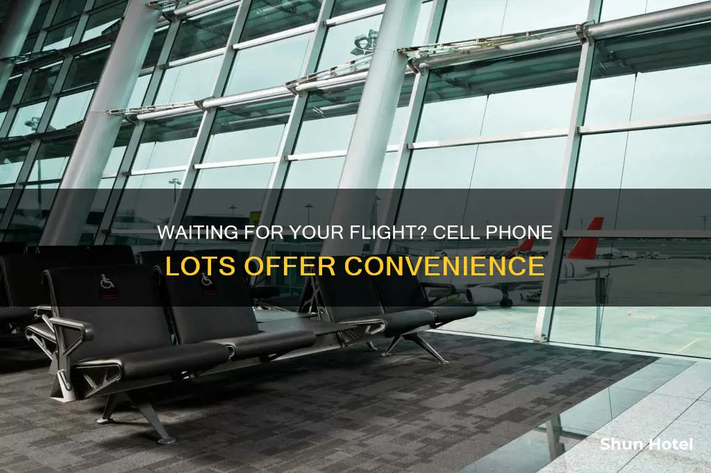 can u get to airport from cell phone waiting
