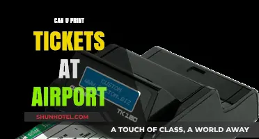 Printing Tickets: Airport Kiosks to the Rescue!