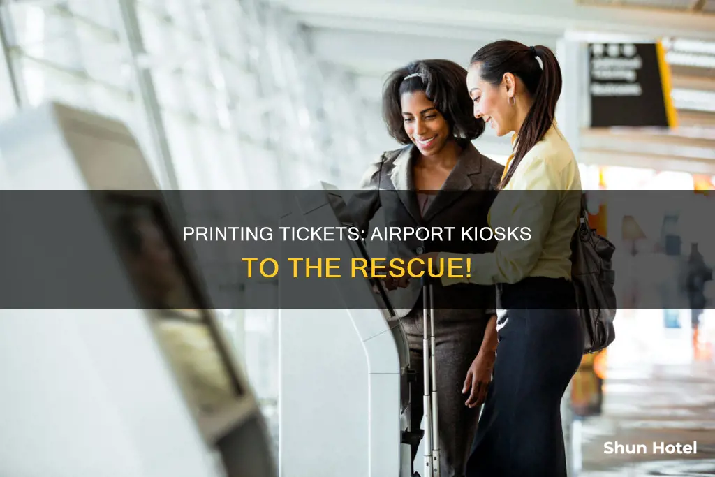 can u print tickets at airport