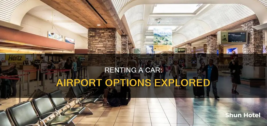 can u rent a car at airport
