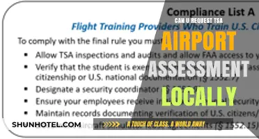 How to Request a TSA Airport Assessment