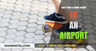 Riding Penny Boards: Airport Edition