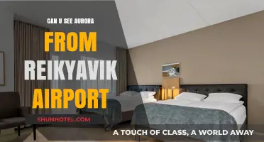 Reykjavik Airport: Aurora Viewing Possible?