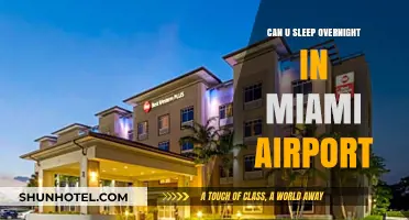 Miami Airport Overnight: A Comfortable Sleep?