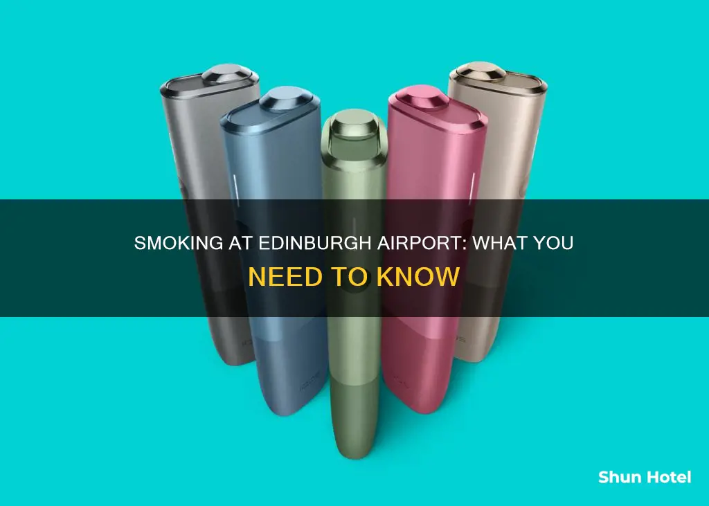 can u smoke at edinburgh airport
