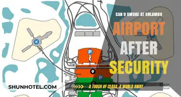 Smoking at Orlando Airport: Before or After Security?
