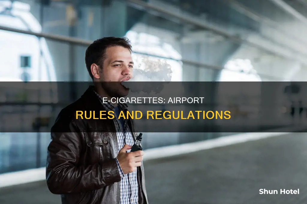 can u smoke e cig in airport