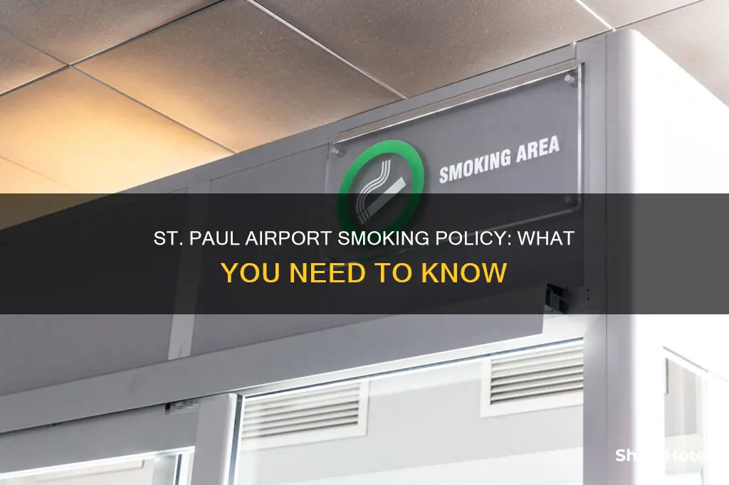 can u smoke st paul airport