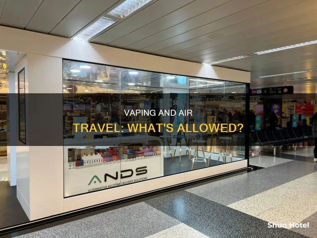 can u smoke vape in airport