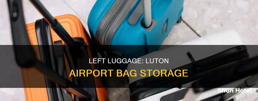 can u store your bags at luton airport