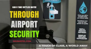 Airport Security and Bottled Water: What's Allowed?