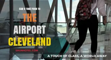 Airport Food Rules: What You Can Bring to Cleveland
