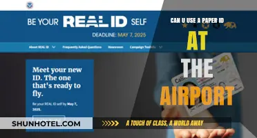 Paper IDs: Valid for Air Travel?