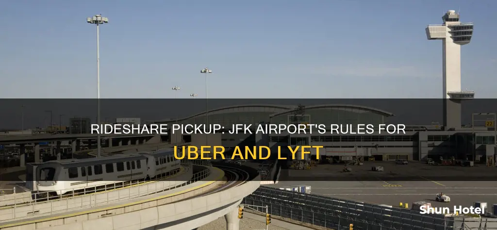 can uber and lyft pick up at jfk airport