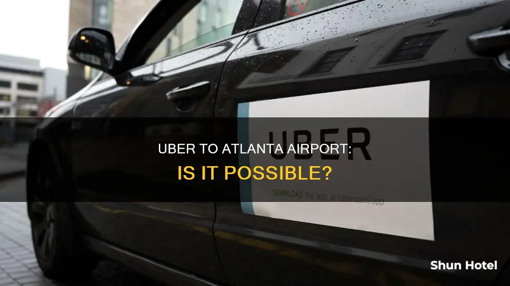 can uber drive to atlanta airport