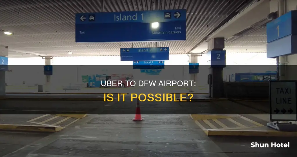 can uber drive to dfw airport