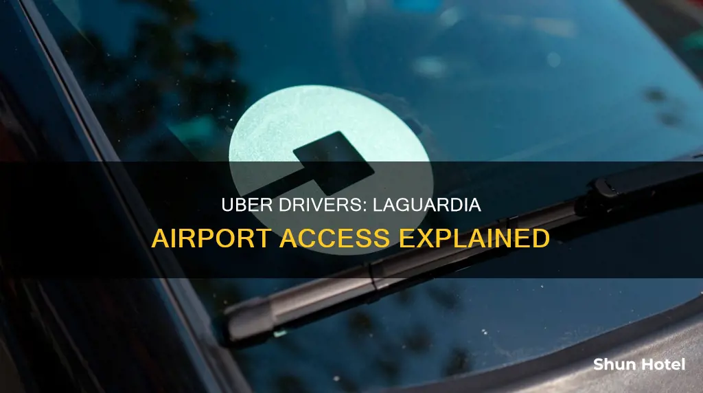 can uber drivers go to la guardia airport