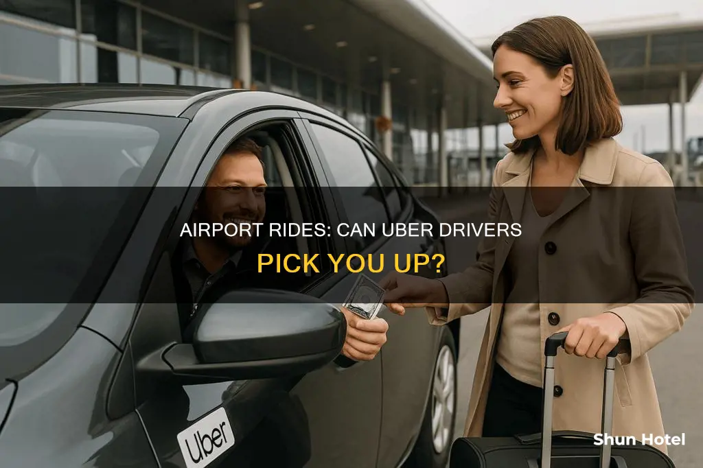 can uber drivers pick up at airports
