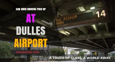 Uber Drivers at Dulles Airport: Pick-up Allowed?