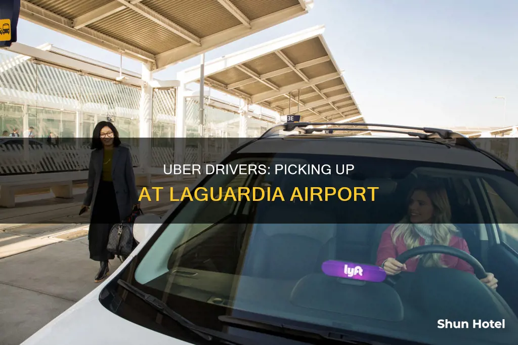 can uber drivers pick up at laguardia airport