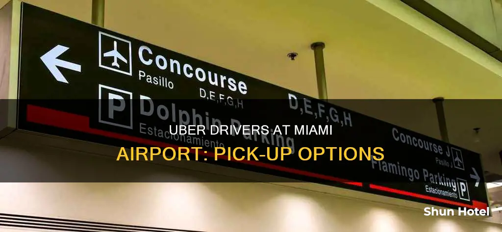 can uber drivers pick up at miami airport