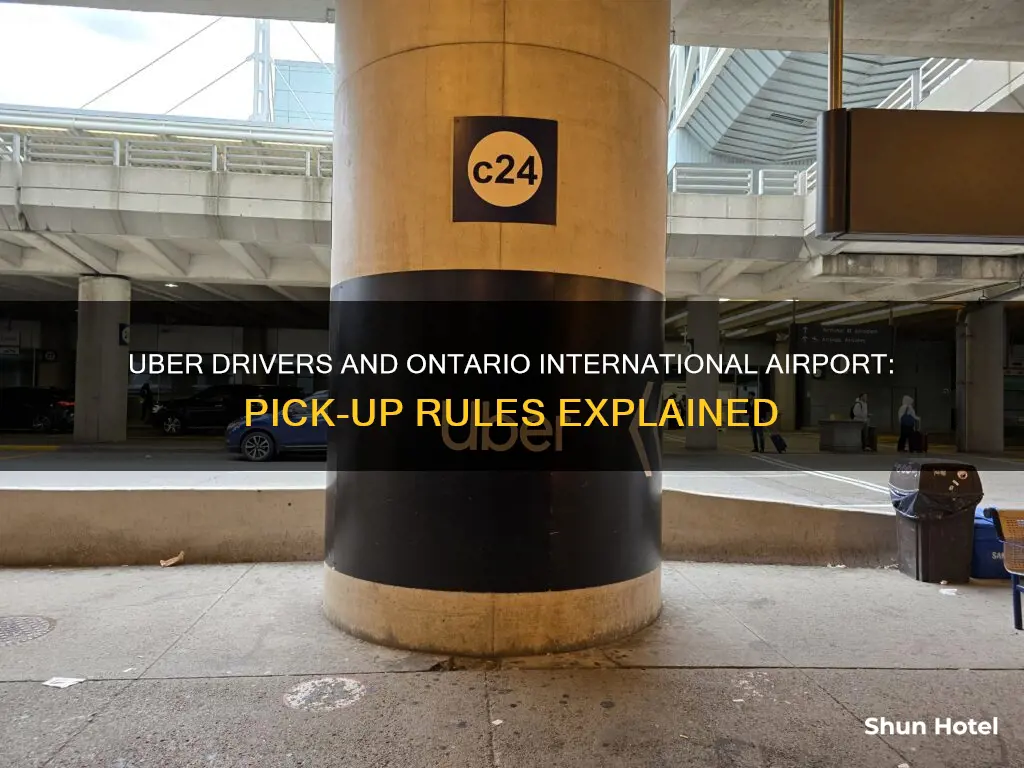 can uber drivers pick up passengers at ontario international airport