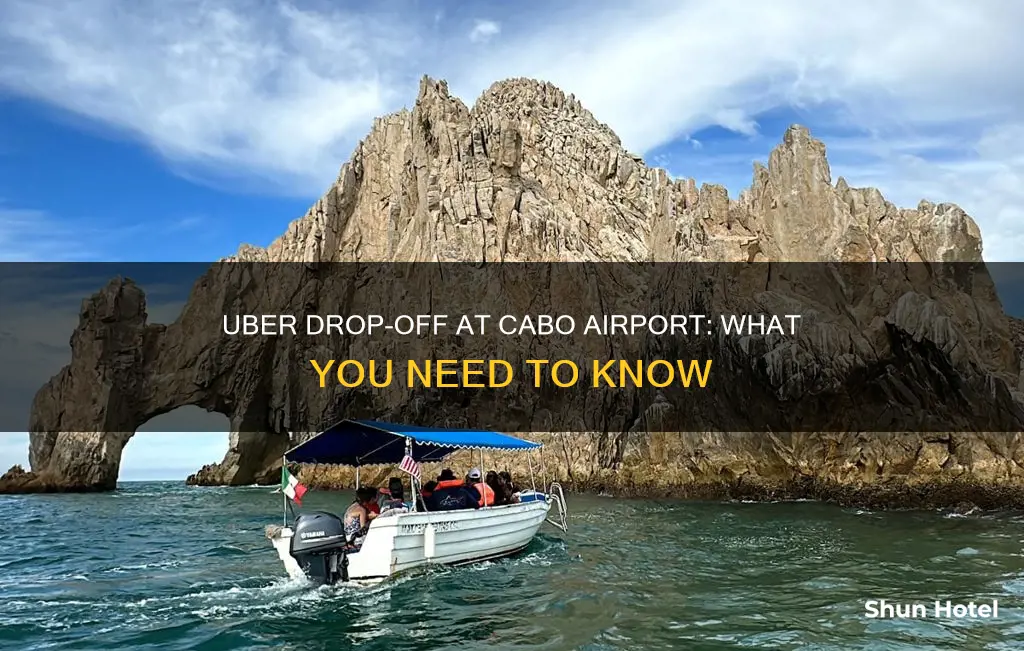 can uber drop off at cabo airport