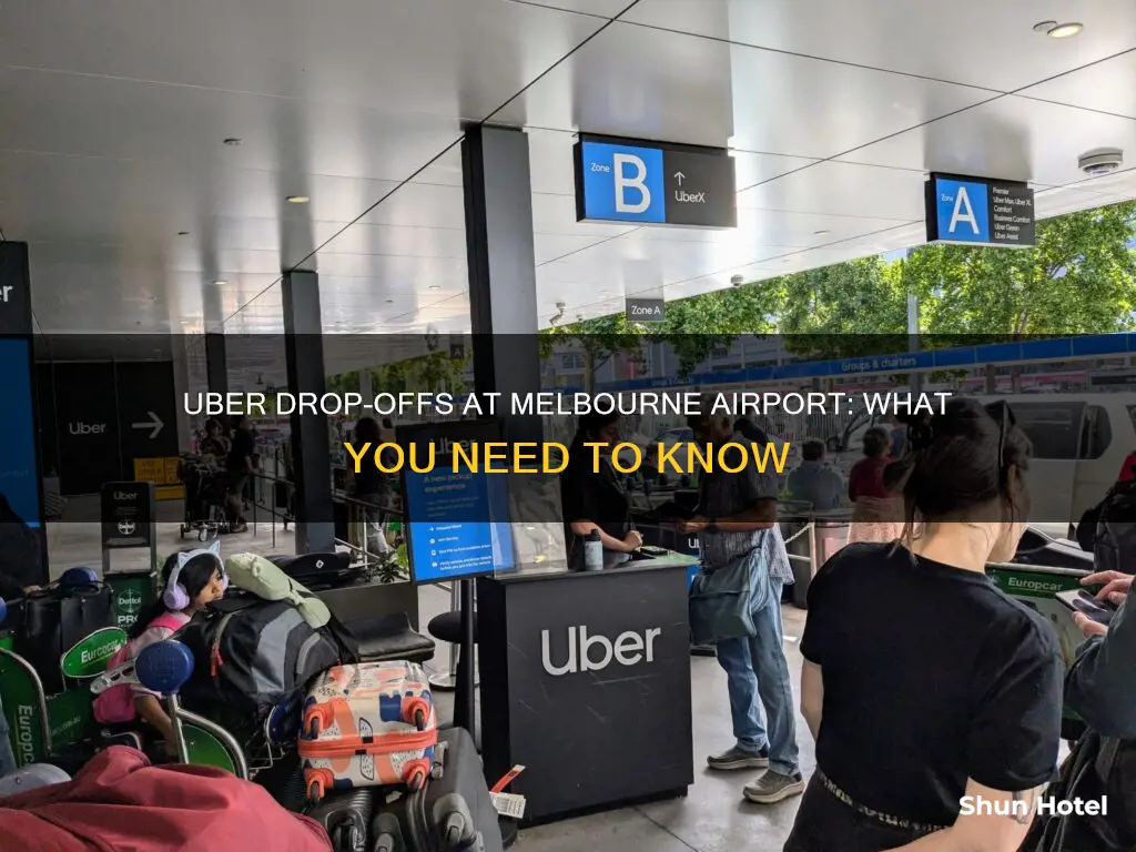 can uber drop off at melbourne airport