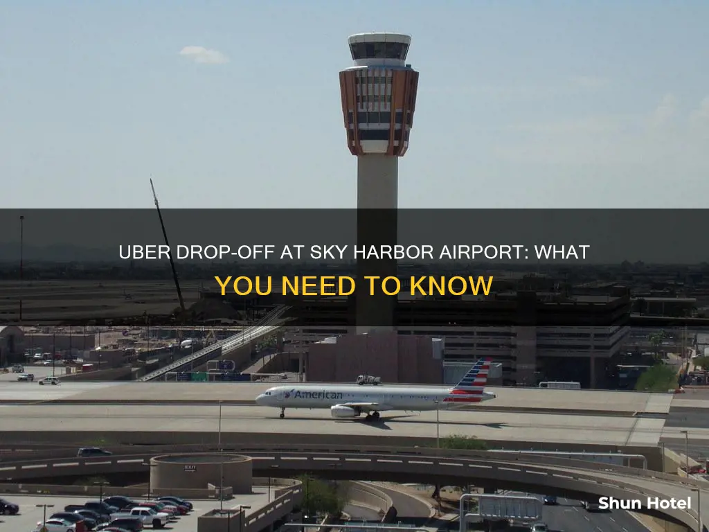 can uber drop off at sky harbor airport
