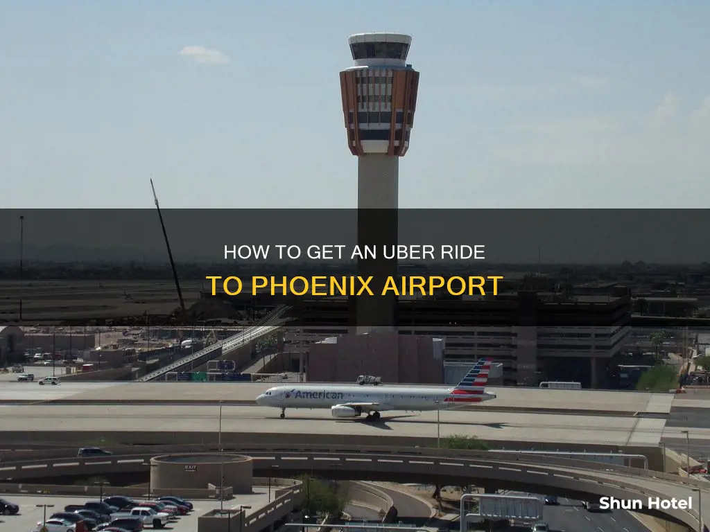 can uber drop you off at airport phx