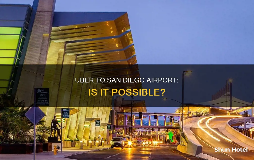 can uber go to airport san diego