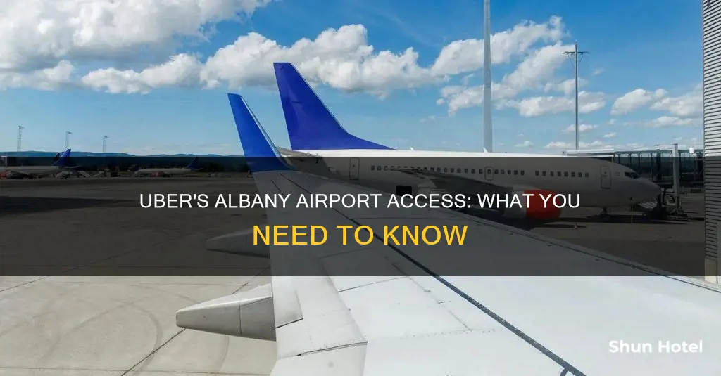 can uber go to albany airport