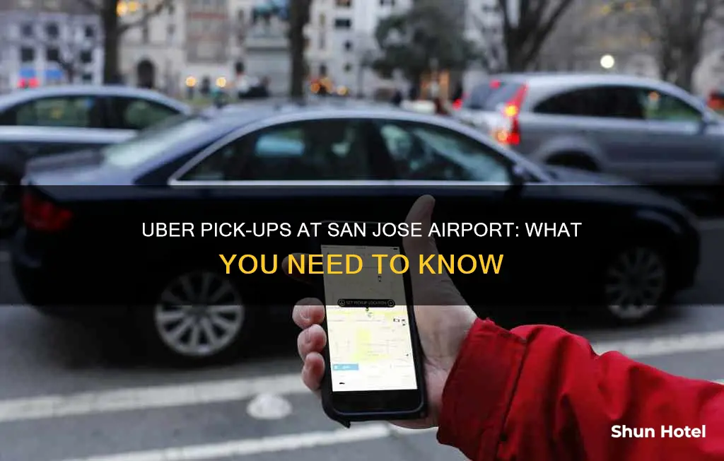 can uber pick me up at san jose airport