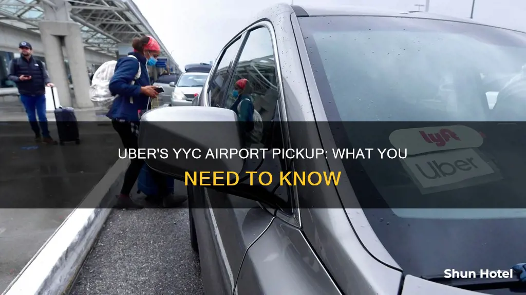 can uber pick up at calgary airport