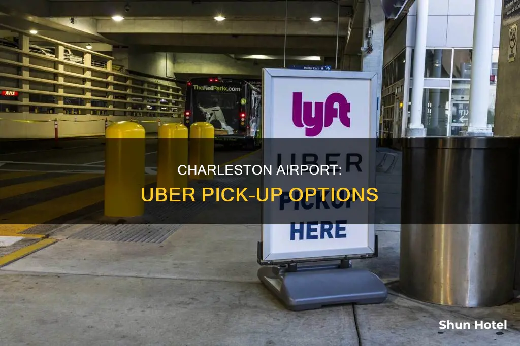 can uber pick up at charleston airport