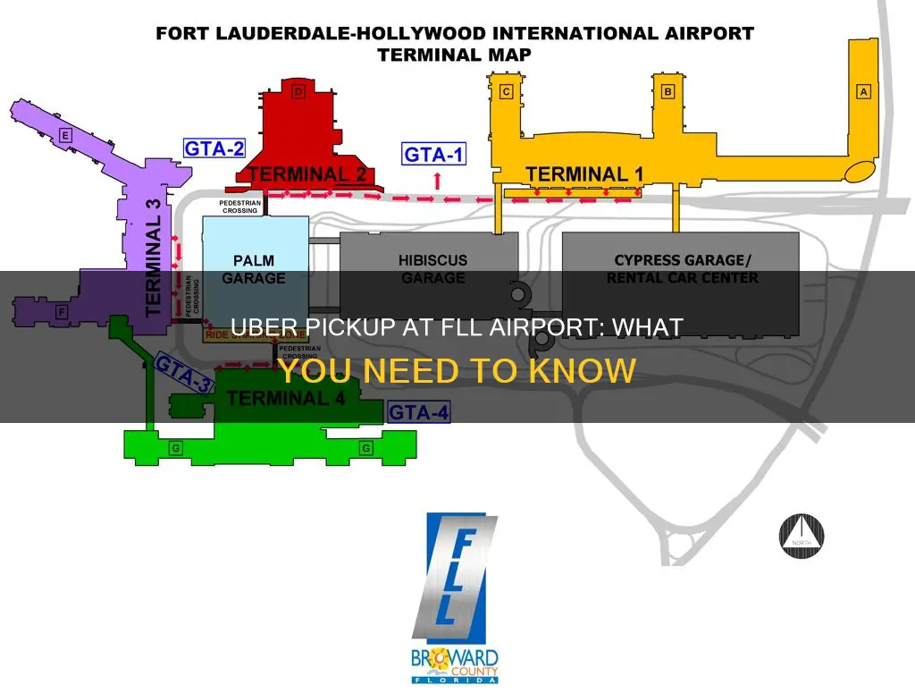 can uber pick up at fll airport