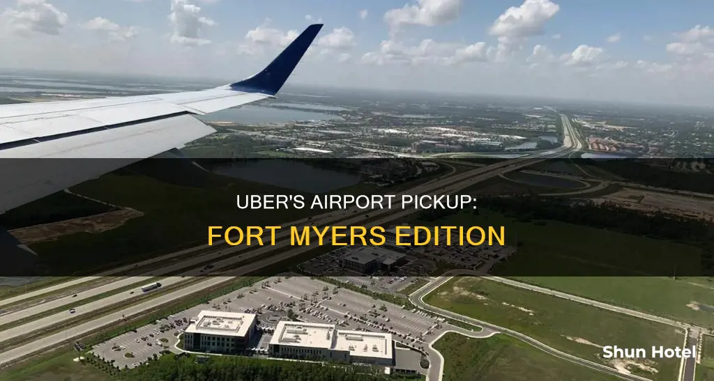can uber pick up at fort myers airport