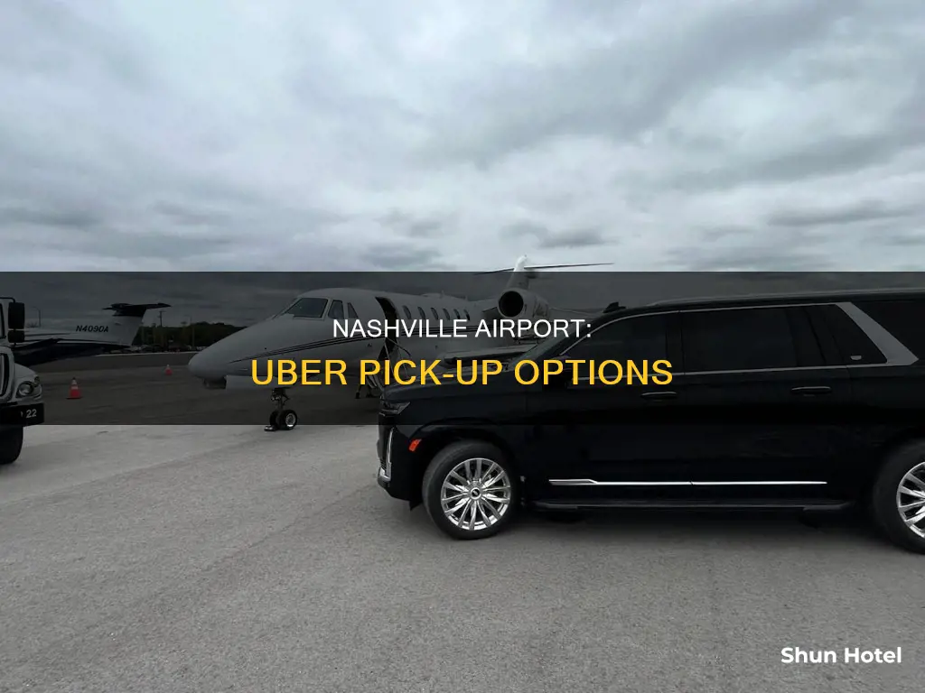 can uber pick up at nashville airport