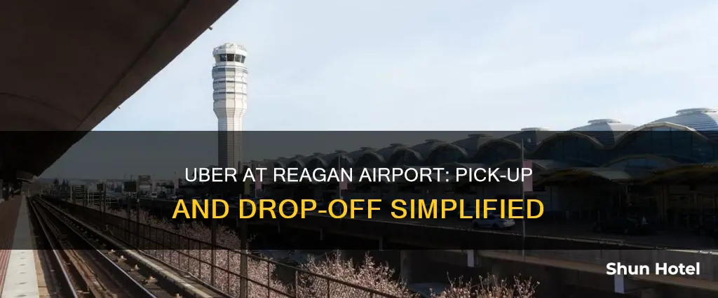 can uber pick up at reagan airport
