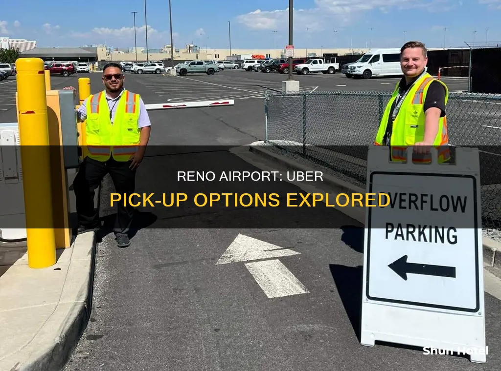 can uber pick up at reno airport