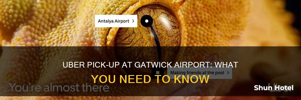 can uber pick up from gatwick airport