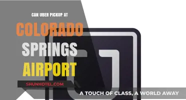 Uber at Colorado Springs Airport: Pickup and Drop-off