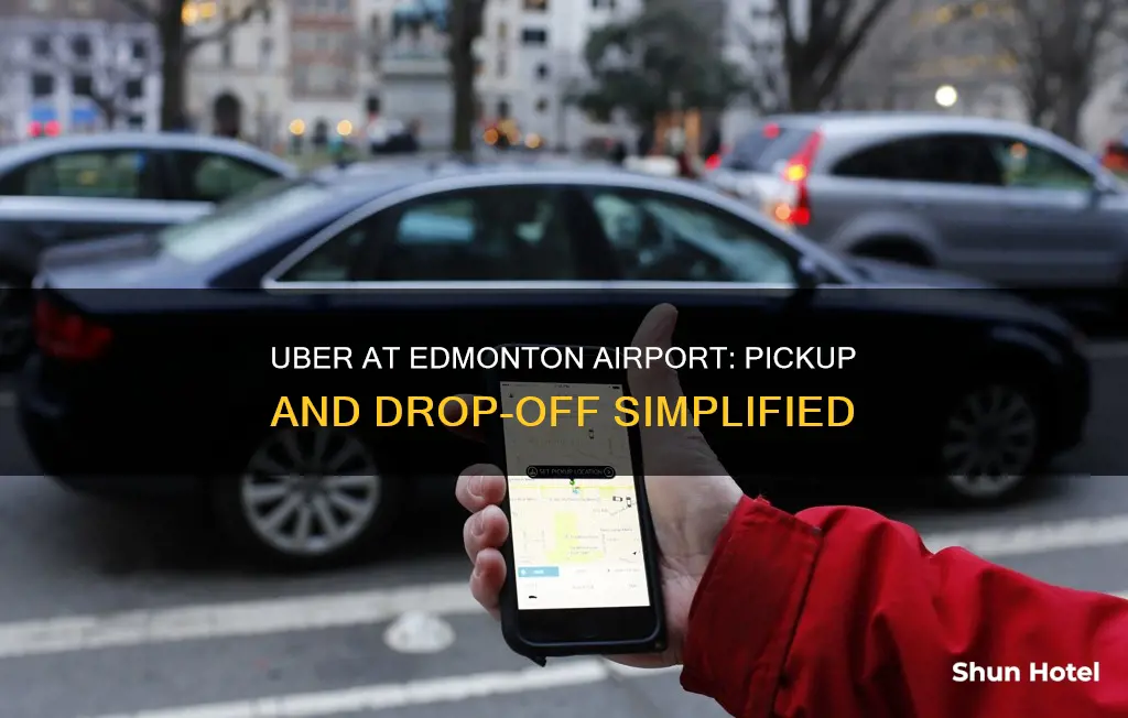 can uber pickup at edmonton airport